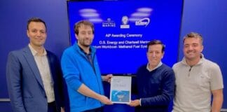 O.S. Energy and Chartwell Marine have received Approval in Principle (AiP) from Bureau Veritas Marine & Offshore for a methanol-fuel system concept developed for a new aluminium catamaran.