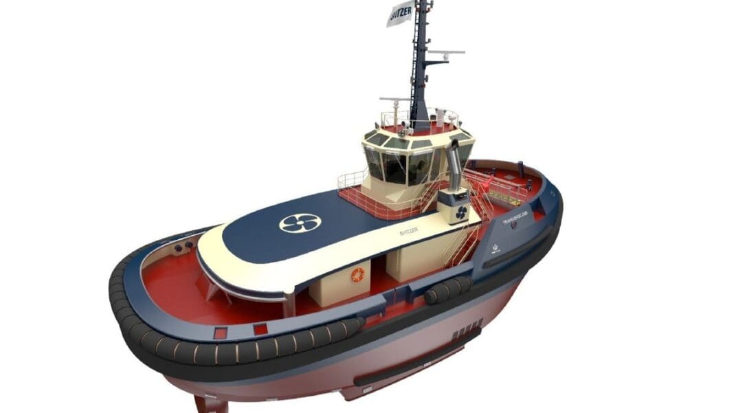 Svitzer has signed a contract with Cheoy Lee Shipyards for the construction of six additional 29-metre TRAnsverse 2900 tugs, expanding the towage operator’s investment in its next-generation tug fleet. The contract award comes as the first of the TRAnsverse 2900 builds with Cheoy Lee undergoes final stages of construction ahead of sea trials in Zhuhai, China.