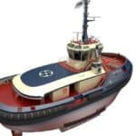 Svitzer has signed a contract with Cheoy Lee Shipyards for the construction of six additional 29-metre TRAnsverse 2900 tugs, expanding the towage operator’s investment in its next-generation tug fleet. The contract award comes as the first of the TRAnsverse 2900 builds with Cheoy Lee undergoes final stages of construction ahead of sea trials in Zhuhai, China.