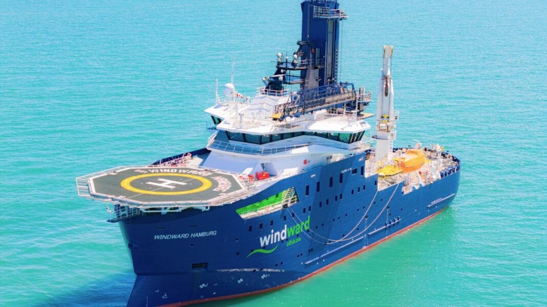 Windward Offshore has taken delivery of Windward Hamburg, the fourth and final Commissioning Service Operation Vessel (CSOV) in its newbuilding series with VARD, completing a four-vessel fleet designed to support offshore wind projects from construction and commissioning through long-term operations.