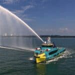 Lehmann Marine has secured its first Chinese deployment of its CUBE battery system following the commissioning of the modular energy storage solution aboard the AESEN 116H, a 42-metre hybrid fast crew boat built for Singapore-based operator AESEN.