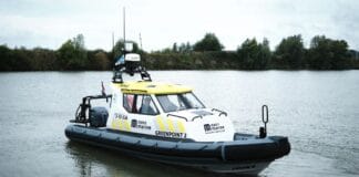 Novi Marine is showcasing the Gemini WR880 Hybrid Cabin RIB at the Workboat Show in Hoorn, highlighting a 9-metre hybrid workboat capable of fully electric, zero-local-emission operation in urban and environmentally sensitive waterways.