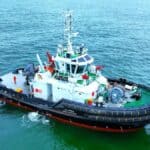 Udupi Cochin Shipyard Limited (UCSL) has delivered the third of 15 70-tonne bollard pull tugs being built for Ocean Sparkle Limited (OSL), part of the Adani Group. The 70T Azimuth Stern Drive (ASD) tug was handed over on 28 September 2026.
