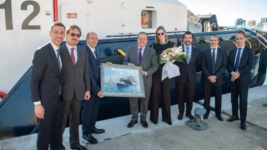 Boluda Towage has officially named its latest Damen-built tug, VB Marte, during a ceremony in Genoa, Italy, marking the vessel’s addition to the company’s regional fleet.