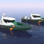 Spanish shipbuilder AISTER is nearing completion of three new HS35 aluminium patrol boats for the Maritime Service of the Guardia Civil, with the vessels scheduled for delivery in the fourth quarter of 2026. The boats are being built for high-intensity interception and coastal surveillance missions, combining the speed and maneuverability of a fast-response craft with the seakeeping, stability and crew protection associated with a larger patrol vessel.