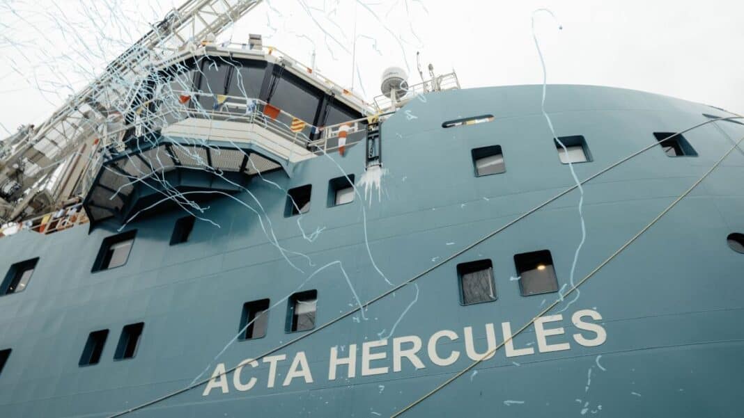 Acta Marine Christens New CSOV Acta Hercules