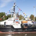 Alfons Håkans Names New Ice-Class Tug Poseidon Finnish towage and salvage specialist Alfons Håkans has officially named its new harbour tug Poseidon at a ceremony in Turku, marking the latest addition to the company’s growing fleet. According to Alfons Håkans, Poseidon is the most powerful harbour tug ever built for Finland and the Baltic countries, combining high power with a high ice class designed to support operations in demanding Baltic conditions.