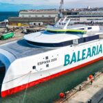 Baleària has launched its first fully electric fast ferry at Armon Shipyards in Gijón, Spain, marking a significant milestone in the development of a zero-emission maritime connection between Europe and Africa.