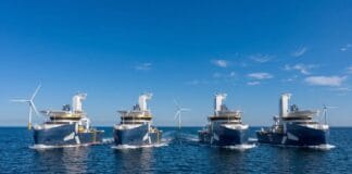 Kongsberg Maritime has secured a contract with IWS Fleet AS, a subsidiary of Integrated Wind Solutions (IWS), to deliver vessel designs and integrated technology solutions for four new Skywalker Class Commissioning Service Operation Vessels (CSOVs).