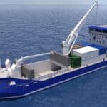 Liebherr’s LS-C 60 cylinder-luffing ship crane has been selected for the Mareva Nui II, a cargo and passenger vessel being built to serve island communities across French Polynesia’s Tuamotu archipelago.