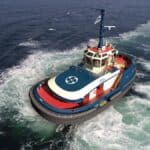 AYK Energy Secures Svitzer Electric Tug Order Rapidly expanding marine battery manufacturer AYK Energy has announced further growth in the workboat sector after securing a new contract with Kongsberg Maritime to supply battery systems for four new fully electric Svitzer TRAnsverse tugs.