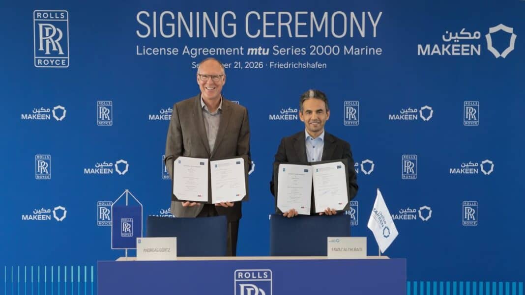 MAKEEN Signs mtu Series 2000 Production Agreement
