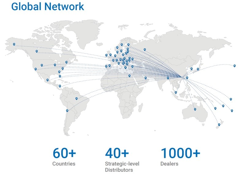 ePropulsion combines global research and development capabilities with an international network supporting customers in more than 60 countries. The company’s team supports customers throughout the project lifecycle, from initial system specification and pre-sales engineering through project management, commissioning, technical support and after-sales service.