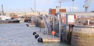 Inland and Coastal Marina Systems has supplied three heavy-duty concrete tug berth pontoons for the modernisation of the Tidal Basin at HM Naval Base Portsmouth, replacing ageing berthing infrastructure that had been in service for more than 40 years.